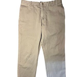 Men’s J.Crew Chino style – Size 34 x 30 – Khaki / Tan Formal Preppy Dress Pants